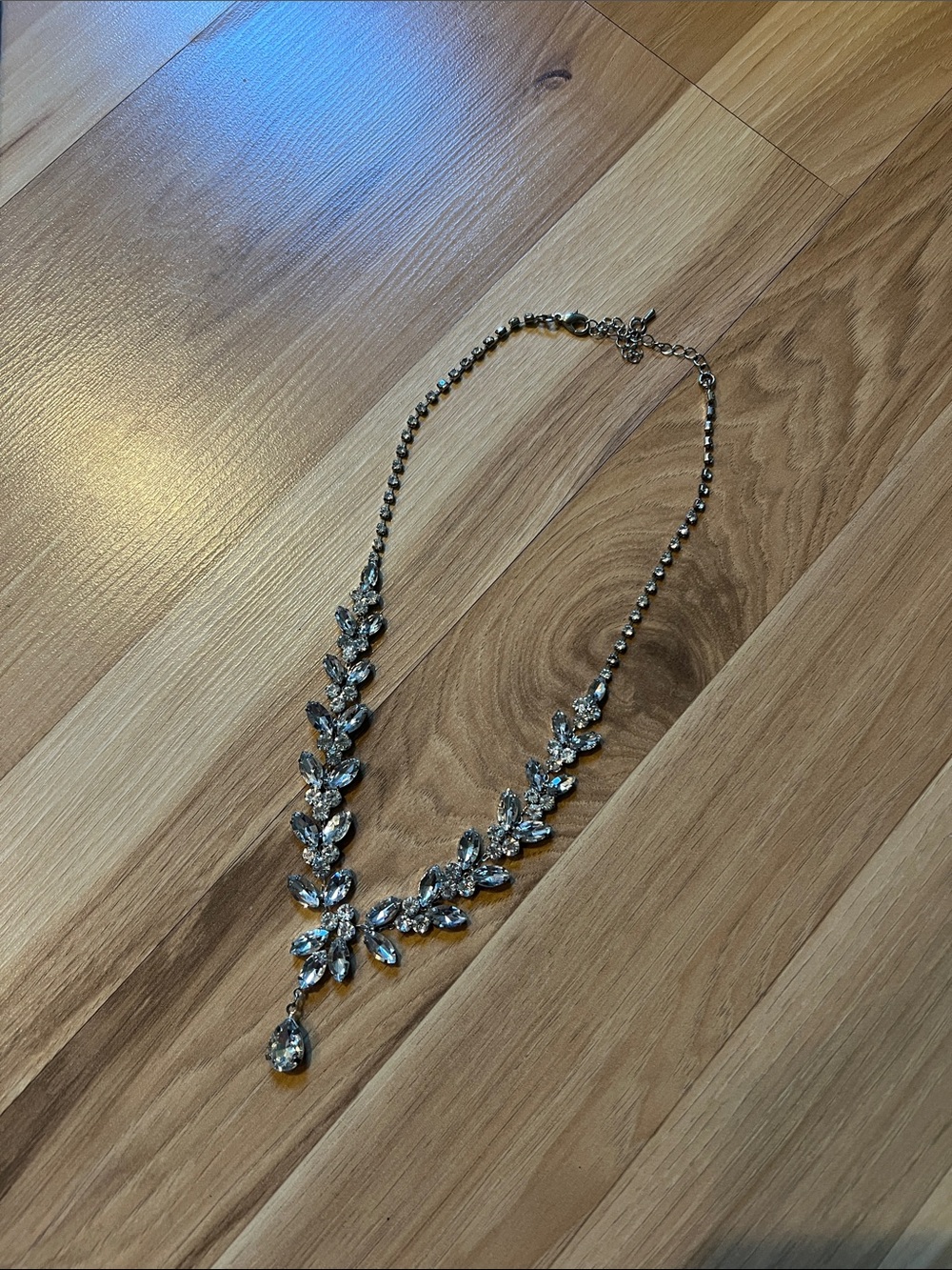 Silver Beaded Necklace